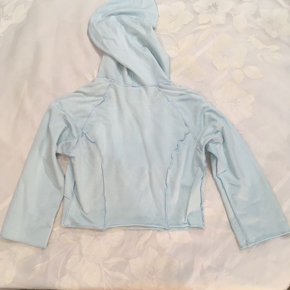 City Lights San Francisco Hooded Long Sleeve Crop - Picture 2 of 5